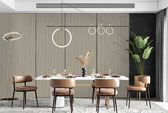 十堰轻奢风格-餐厅