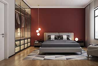 十堰现代风格-卧室