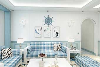 十堰地中海风格-客厅
