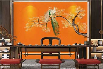 十堰森佰汇航空纤维墙咔（春花秋月）