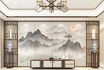 十堰森佰汇航空纤维（山水画系列）